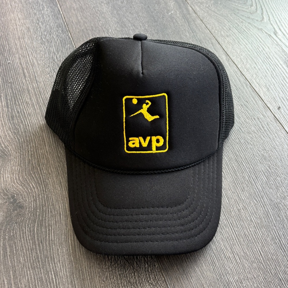 AVP Trucker Hat Black Unisex